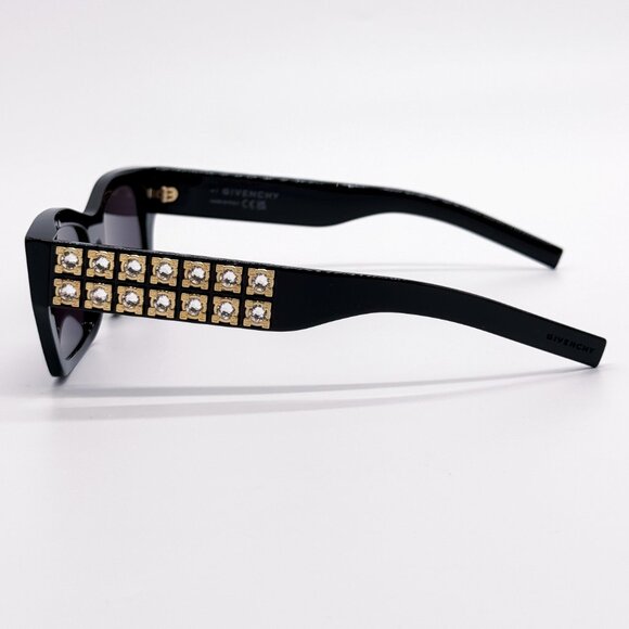 NEW GIVENCHY GV40077I 01A BLACK WOMEN SUNGLASSES GIVENCHY - Picture 7 of 11